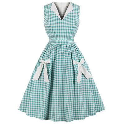 Gingham Rockabilly Dress