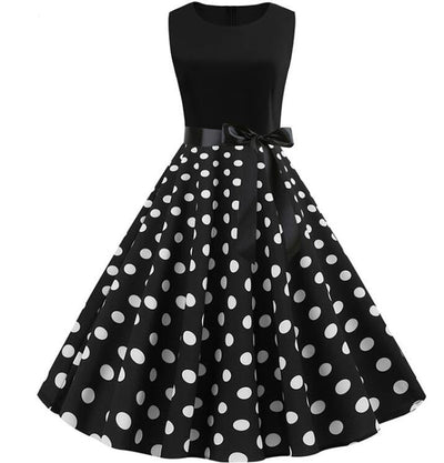 Polka Dot Rockabilly Dress