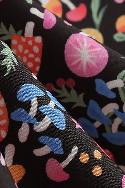 Grunge Print Vintage Dress