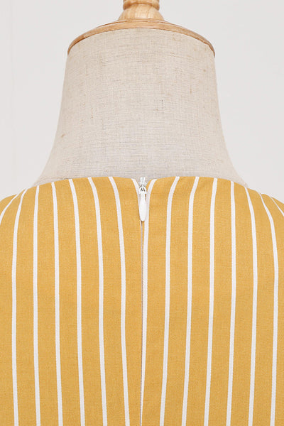 Vintage Striped Dress