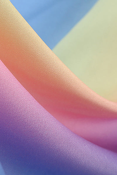 Vintage 50's Style Rainbow Dress