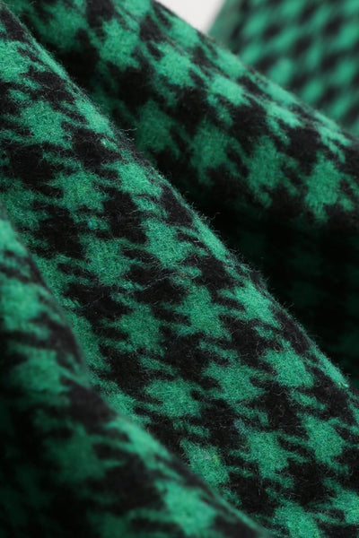 Women's Vintage Green Dress Set