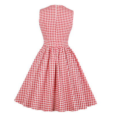 Gingham Rockabilly Dress