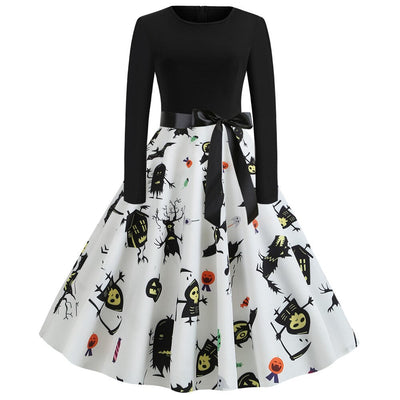 Halloween Spirit Rockabilly Dress