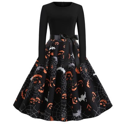 Halloween Spirit Rockabilly Dress