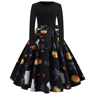 Halloween Spirit Rockabilly Dress