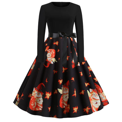 Halloween Spirit Rockabilly Dress