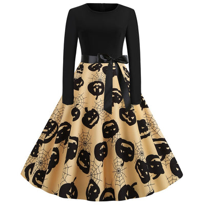 Halloween Spirit Rockabilly Dress