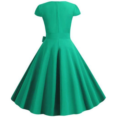 Green Vintage 50s Dress