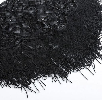 Gatsby Shawl Black