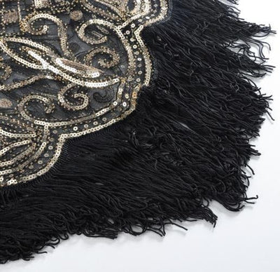 Gold Gatsby Shawl