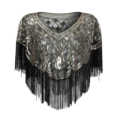 Gold Gatsby Shawl