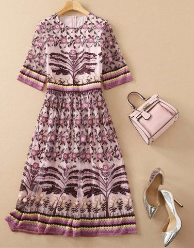 Petite Vintage 40s Dress