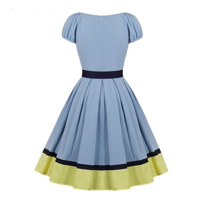 Two-Tone 50s Dress