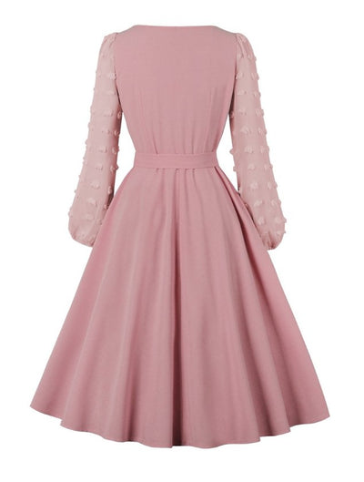 50s Wedding Dress Pink