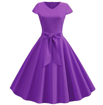Purple Vintage 60s Dress