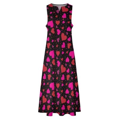 Chic Heart 70s Dress