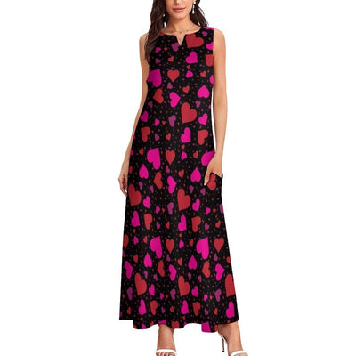 Chic Heart 70s Dress