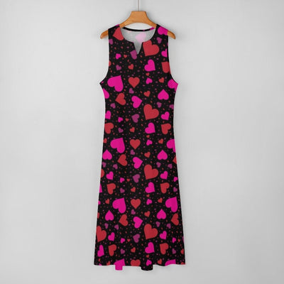 Chic Heart 70s Dress