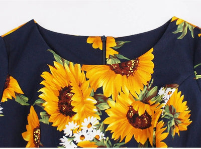 50s Long Sleeve Dress