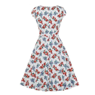 50s Floral Dress