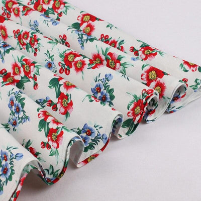 50s Floral Dress