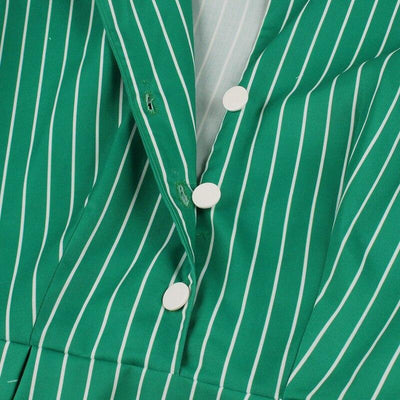 Vintage 50s Dress Green