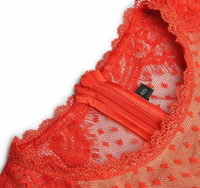 Vintage Red Evening Dress