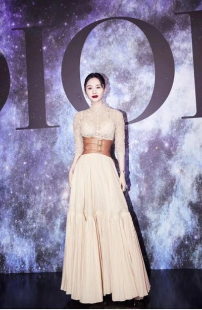 Vintage Pale Pink Lace Dress