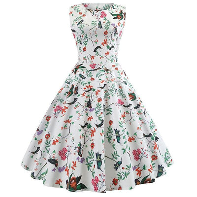 50s Chic Feminine Dress
