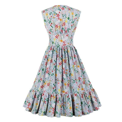 50s Floral Dress