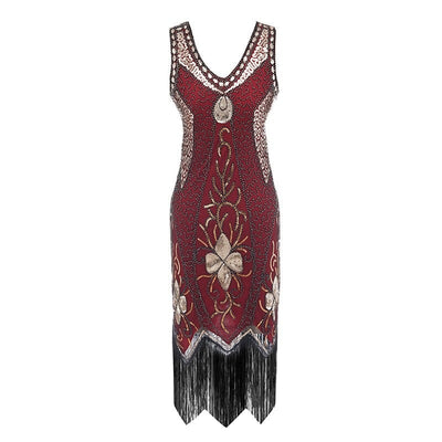 Gatsby Dress - Charleston Red