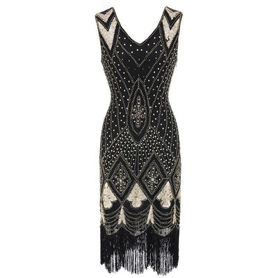 Black Gatsby Chic Dress