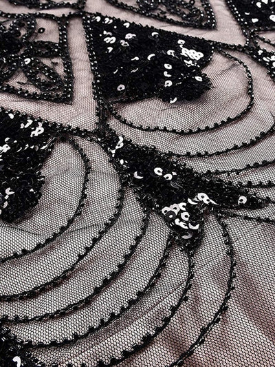 Pink Haute Couture Long Gatsby Dress