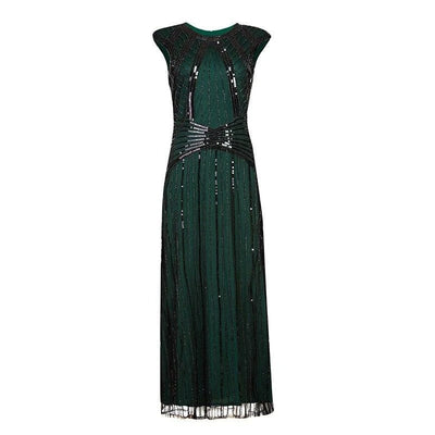 Green Long Gatsby Dress