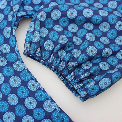 Vintage Maxi Dress Blue