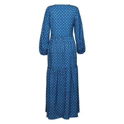 Vintage Maxi Dress Blue