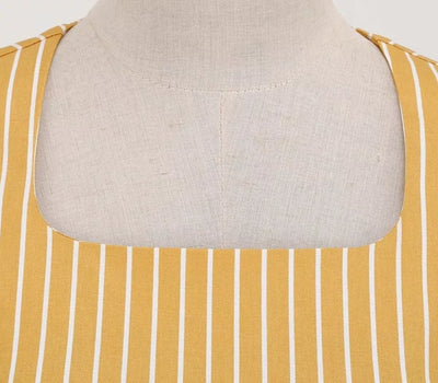 Retro 50s Dress Yellow