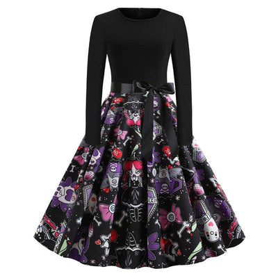 Halloween Spirit Rockabilly Dress