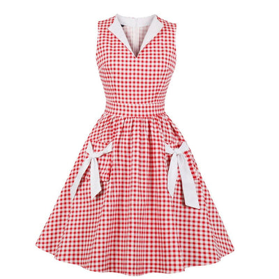 Gingham Rockabilly Dress