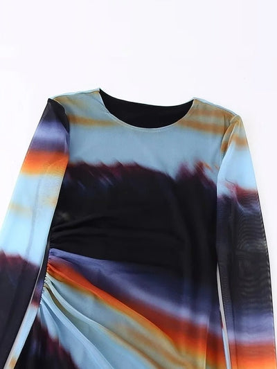 Seventies Psychedelic Dress