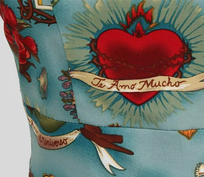 50's Vintage Deco Style Dress