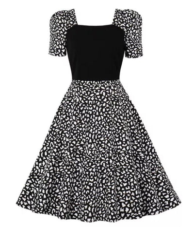 Black Vintage 50's Style Dress