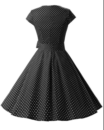 Black 50s Style Dress