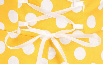 Bare Shoulder 50s Swing Dress