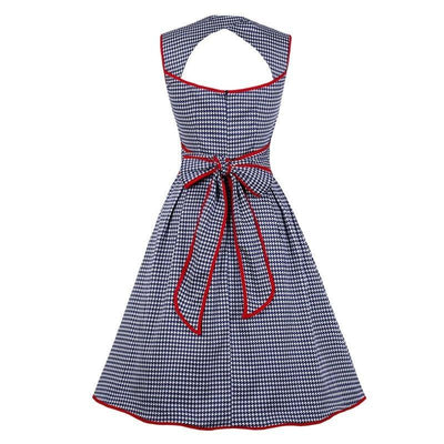 Vintage Apron Dress Blue
