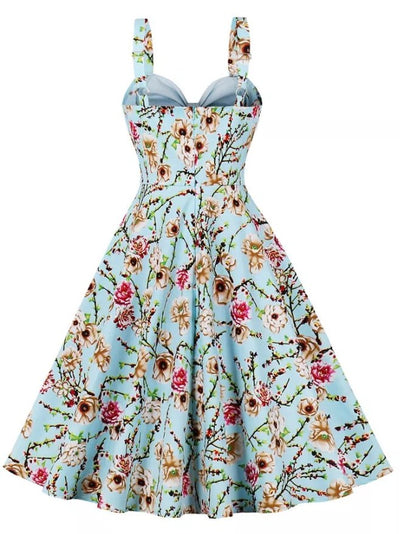 Fresh Flowers Vintage Tunic Dress