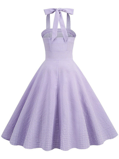 Vintage 1950 Dress Purple
