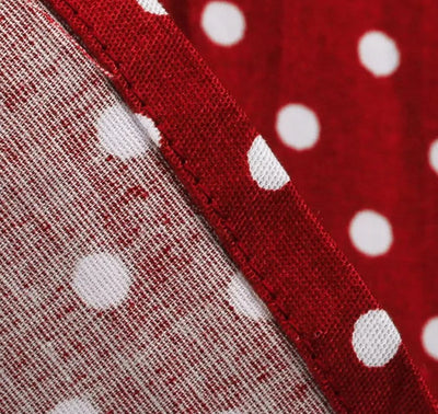 Red Polka Dot Vintage Dress