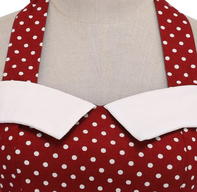 Red Polka Dot Vintage Dress